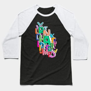 Alphabet Baseball T-Shirt